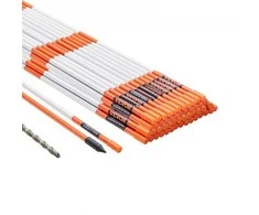 Vevor Įvažiavimo žymekliai 50 vnt 122 cm stiklo pluošto