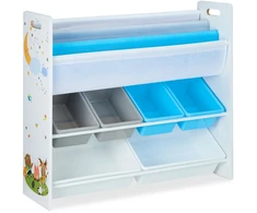 Relaxdays Vaikiška lentyna knygoms ir žaislams