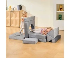 VEVOR Vaikiška modulinė sofa su atlošais