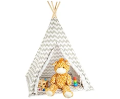 Relaxdays Vaikiška žaidimų palapinė teepee