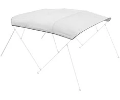 Vevor Valčių biminų uždangalas 96"L x (97"-103")W šviesiai pilkas
