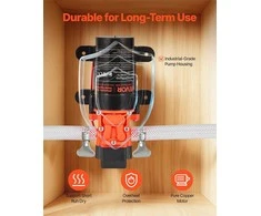VEVOR Vandens slėgio siurblys, 12V, 80 PSI, 4,5 l/min