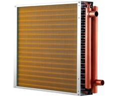 Vandens–oro šilumokaitis 457 x 457 mm