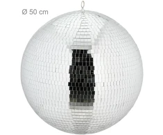 Relaxdays Veidrodinis disko rutulys Ø 50 cm