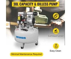 Vevor Vertikalus tylus oro kompresorius 30L 850W
