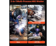 VEVOR 145A MIG suvirinimo aparatas 3 viename