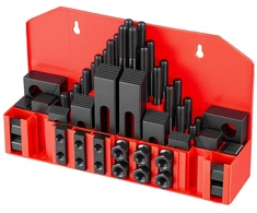 VEVOR 58 dalių 5/8" T formos griovelio prispaudimo rinkinys