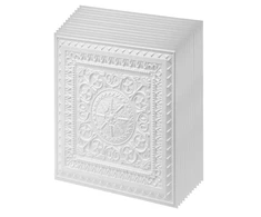 VEVOR 605x605mm PVC lubų plokštės, 12 vnt.