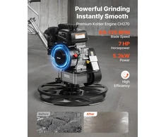 VEVOR Betono glaistyklė 610 mm su Kohler 7 HP