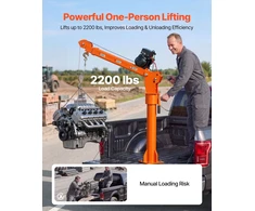 VEVOR Elektrinis pikapo kranas 998 kg su gerve