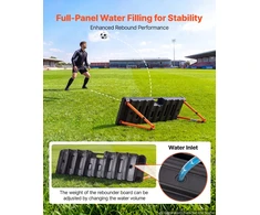 VEVOR Futbolo atmušimo lenta 95 x 25 cm
