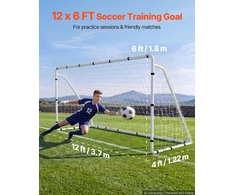 VEVOR Futbolo vartai 3,66 x 1,83 m kiemui