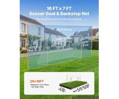VEVOR Futbolo vartai 4,84 x 2,12 m