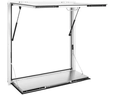 VEVOR Maitinimo furgono aptarnavimo langas su lentyna 915x915mm