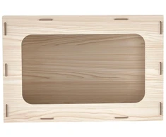 VEVOR Medinis narvas žiurkėnui 605 x 405 x 405 mm
