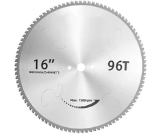 VEVOR Metalo pjovimo disko geležtei 406,4 mm 96 dantys