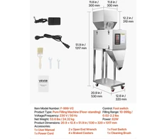VEVOR Miltelių pildymo aparatas 10-999g