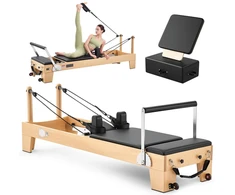 VEVOR Pilates reformeris 2,4 m iš klevo