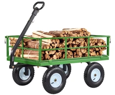 VEVOR Plieninis sodo vežimėlis 544 kg