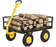 VEVOR Plieninis sodo vežimėlis 544 kg