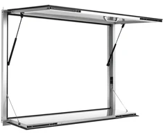 VEVOR Prekybinis langas su atlenkiama lentyna 1220x915 mm
