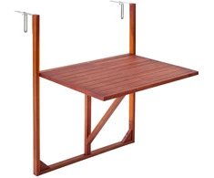 VEVOR Sulankstomas kabinamas balkono staliukas 650 x 450 mm