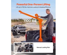 VEVOR Sunkvežimio kranas 499 kg su gervė