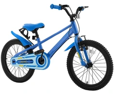 VEVOR Vaikiškas dviratis 20", BMX stiliaus, mėlynas