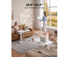 VEVOR Viršlovinė mobilioji staliukas 800 x 450 mm