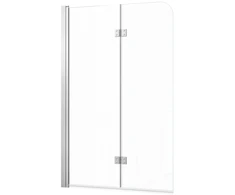 VEVOR Vonioms skirta dušo durys 1200 x 1400 mm, sulankstomos