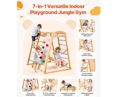 Vidaus žaidimų aikštelė-džiunglių sporto kompleksas