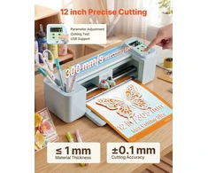 Vinilo pjaustymo įrenginys, 305 mm su jutikliniu ekranu