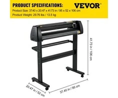 Spausdintuvas Vevor Vinilo ploteris 72 cm su stovu