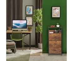 Relaxdays Vintažinė lentyna industrinio stiliaus dizaino