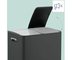 Relaxdays Virtuvės šiukšliadėžė 2x 30 litrų