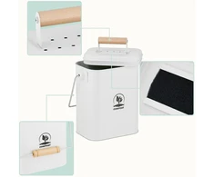 Relaxdays Virtuvinis komposto kibiras 3,5 litro