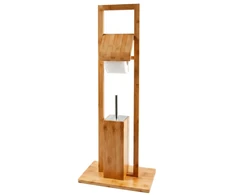 Relaxdays WC rinkinys Bamboo