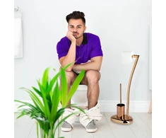Relaxdays WIMEDO tualeto šepetys ir laikiklis