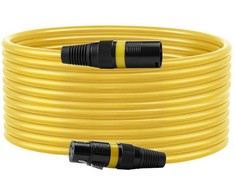 Vevor XLR kabeliai 6,1 m, 6 vnt., mikrofonams