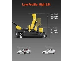 Vevor Žemo profilio automobilių keltuvas 1,5 tonos