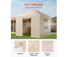Vevor Žiemos palapinės uždangalas 3.05 x 3.05 m kietiems stogams