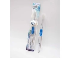 Deo Life Crystal Sidabrinis antibakterinis dantų šepetėlis, žydras, 1 vnt.