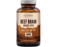 Paleo Powders Beef Brain organiškas jaučio smegenų kompleksas B12 šaltinis, 180 kaps. + DOVANA 1 vnt.
