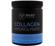 Paleo Powders hidrolizuotas natūralus laukinių žuvų kolagenas, 500 gr.