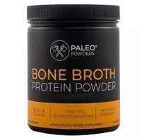 Paleo Powders natūralus jaučio kaulų sultinys milteliais sąnariams, žarnynui, 500 gr.