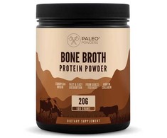 Paleo Powders natūralus jaučio kaulų sultinys milteliais sąnariams, žarnynui, 500 gr.