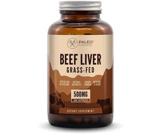 Paleo Powders natūralios jaučio kepenėlės, B12 vitamino šaltinis, 180 kaps.