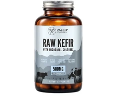Paleo Powders Raw Kefir Natūralūs kefyro probiotikai, 180 kaps. + DOVANA 1 vnt.