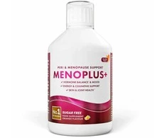 Swedish Nutra Collagen Menoplus+ skystas jūrinis kolagenas menopauzės laikotarpiui, 500 ml.