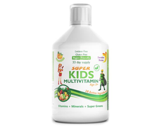 Swedish Nutra Super Kids Multivitamin Skysti multivitaminai vaikams, 500 ml.